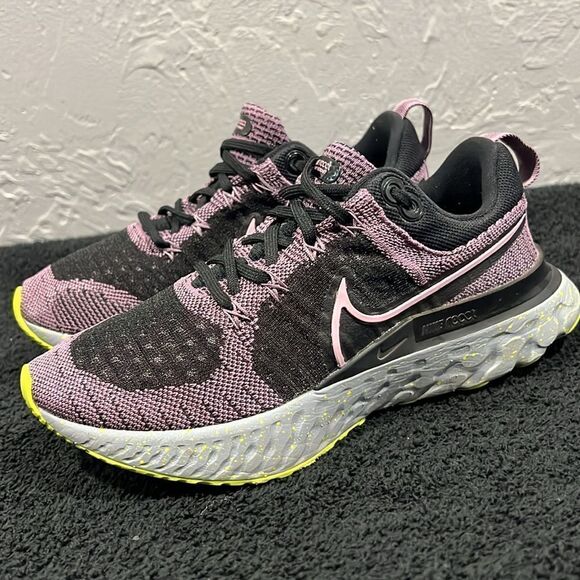 🔥🔥 NIKE React Infinity Run Flyknit 2 Violet Dust Women Sz 6.5 - PERFECT! - Picture 3 of 13
